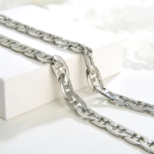 RENSINO Fine Jewelry Bracelets & Bangles Silver Cuban Bracelet for Men Charms Bracelet