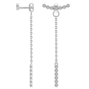 RENSINO Fine Jewelry Earrings Sterling Silver 925 Jewellery Fine Earring for Women