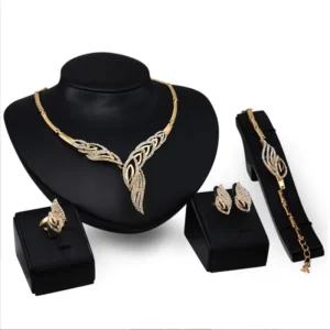 RENSINO Gold Plated Jewelry Set