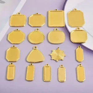 RENSINO Gold and Silver Pendants