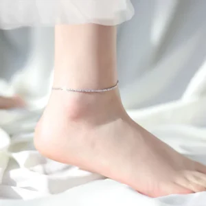 RENSINO HOVANCI Ankles Jewellery Anklets 6 Refresh Style Non Tarnish Children Anklets Sterling Silver Women