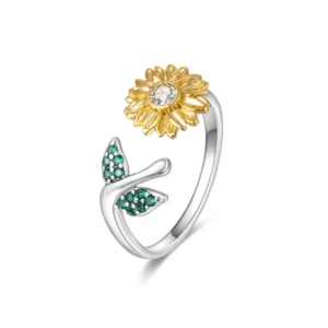 RENSINO High Quality Fashion Classic 925 Sterling Silver Zircon Freshwater Pearl Gold Plated Luxury GDTC Certified Ring for Daily