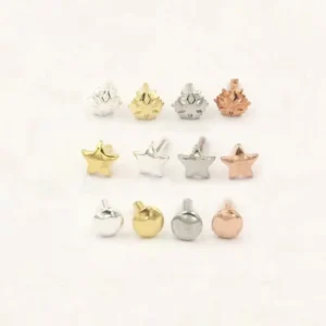 RENSINO High Quality Fine 925 Sterling Silver Fashion Earrings Bulk Pentacle Round Flower Jewelry America for Women