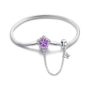 RENSINO Hot Selling Silver Bracelet For Women Silver Jewelry Chain Charm Bracelet Fashion Alloy Bracelet Chain For Jewelry Making Gift