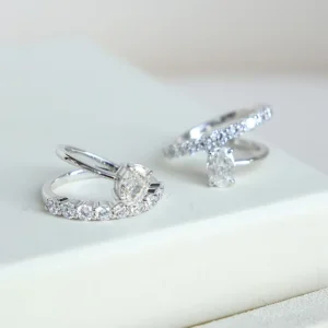 RENSINO In Stock 925 Sterling Silver Fine Jewelry Sparkling Micro Pave Cubic Zircon Ring for Ladies Gift Engagement Factory