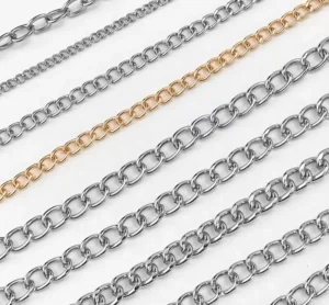 RENSINO Iron Luggage Chains Pet Collar Chains Jewelry Necklaces Customized Adjustable and Assembled