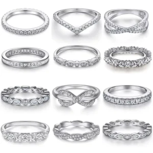 RENSINO Jewellery Factory Oem Odm Custom Design S925 Sterling Silver Mens Women Fine Jewelry