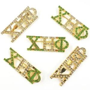 RENSINO Liberty Gifts Chi Eta Phi Sorority Brooches Pin