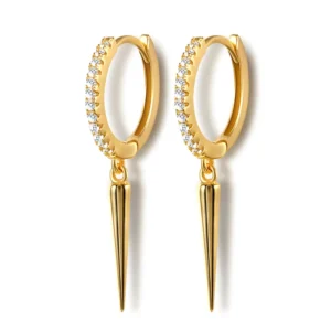 RENSINO Lovely Sterling Silver Earrings for Wedding and Gift