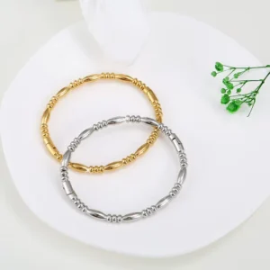 RENSINO Luxury Titanium Steel Starry Bracelet Women Tarnish Free Electroplated Stainless Steel Bangle INS Fashion Jewelry