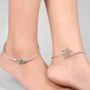RENSINO Minimum Order of 20 Bells Anklet Bracelet Chain 925 Silver Newest 925 Silver Anklet for Women Fashion Jewelry