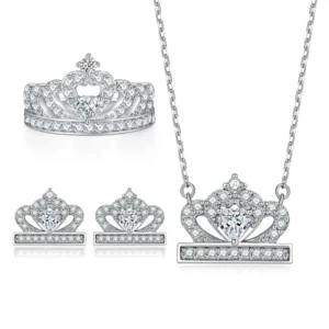 RENSINO Mirror Polished 925 Silver Zirconia Set High Reflectivity CZ Jewelry Premium Finish Factory