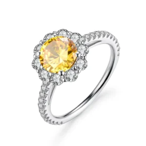 RENSINO Modern Fashion Custom Zircon Sterling Silver 925 Design Wedding Fine Women Rings