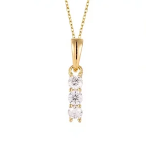 RENSINO Moissanite Jewelry Women Fashionable Circular Moissanite Inlaid With Multiple Gemstones Necklace With Simple Design
