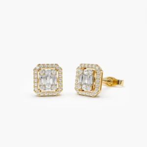 RENSINO Natuna Handmade Sterling Silver 925 Jewellery Earring Stud for Party Earrings for Women Girls