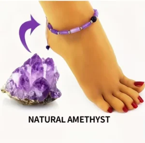 RENSINO Natural Beaded Anklet Boho Style Anklet Earrings Bracelet Yoga Foot Jewelry Decoration