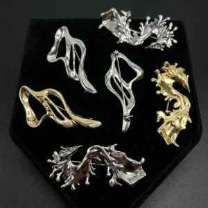 RENSINO New Alloy Animal Jewelry Pin Fashion Women’s Horse Brooch Men’s Zodiac Suit Collar Needle Party Banquet Jewelry