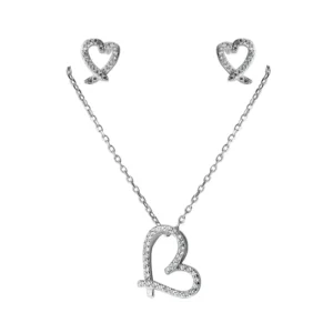 RENSINO New Arrival 925 Sterling Silver Promotion Gift 316L Stainless Steel Jewellery Sets Turkish Jewelry Set