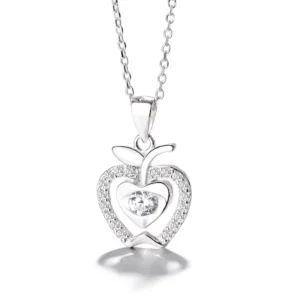 RENSINO New Arrival Romantic Style 925 Sterling Silver Fashion Jewelry Pendent Necklaces