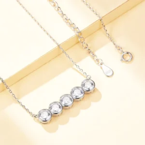 RENSINO New Arrival S925 Sterling Silver 18K Gold Rhodium Plated Fine Pendant Necklace Stylish Butterfly Shape Diamond Trendy Gift