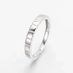 RENSINO New Arrivals 925 Sterling Silver Wedding Band Ring