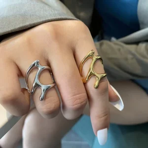 RENSINO New Jewelry Trendy Style Women Silver Ring Price Promotion Gifts Fashion Ring