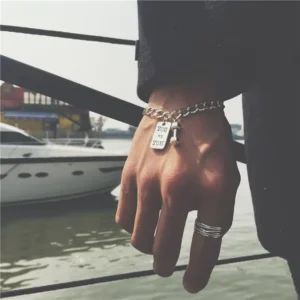 RENSINO New Style Alloy Letter Accessories Constellation Bracelet Hand Jewelry Fashion Chain Link Bracelets