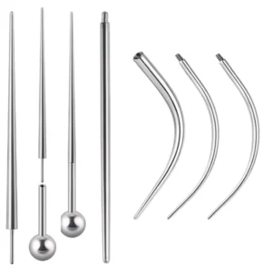 RENSINO Piercing AIDS Fashion Stainless Steel Guide Needle Lip Ring Belly Button Ring Internal Thread External Thread Piercings earrings