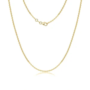 RENSINO Plain Chain Ladies Single Chain 925 Sterling Silver Necklace Simple Niche New High Sense Autumn Winter Fashion OL