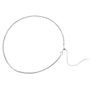RENSINO Popular Silver Plated Sparkling Clavicle Chain Choker Necklace for Women Fine Jewelry Wedding Party Birthday Gift
