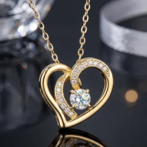 RENSINO SMON18 D Color VVS Moissanite Cross Pendant Necklace 925 Sterling Silver Cross Necklaces Daily Wear Religious Jewelry