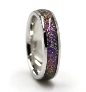 RENSINO SR0057 New Design Sparkle 925 Sterling Silver Wedding Ring for Women
