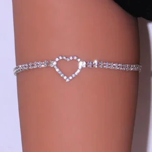 RENSINO Sexy Unisex Full Rhinestone Bling Crystal Charm Necklace Gold Silver Plated Alloy Cross Chain Europe America Style
