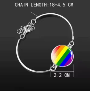 RENSINO Silver Plated Bracelet Event Souvenir Gift Color Stripe Time Gem Multi Material Alloy Versatile Full Set Decorative Jewelry