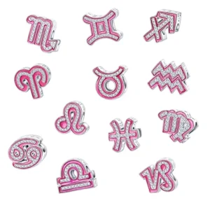 RENSINO Silver Sterling Fashion Pendant Charm Beads for Jewelry Making Bag Charm Accessories for Women Necklace Bracelet Girl