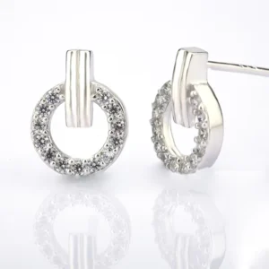 RENSINO Sterling Silver Earrings Exquisite Fancy Earring