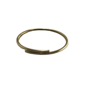 RENSINO Stylish 925 Silver Luxury Nail Shaped Bangle with Optional Diamond Inlay for Women’s and Custom Orders