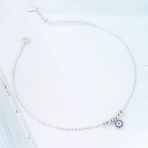 RENSINO Summer Fashion Gold Silver Chain Anklets for Women Beach Party Beads Ankle Bracelet Foot Jewelry Girl Best Gifts