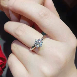 RENSINO Wedding Luxury Fine Jewelry Wedding Ring New Fashion Main Stone Cubic Zirconia Ring 925 Sterling Silver Ring for Women