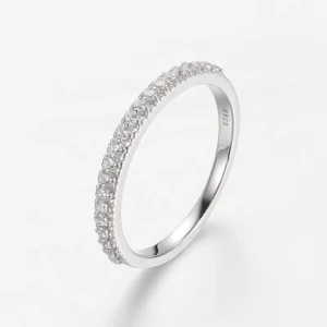 RENSINO Women Fashion Jewelry Silver Ring 925 Sterling