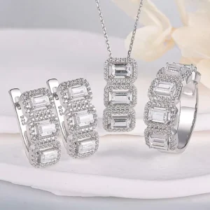 RENSINO Womens Trendy Sterling Silver 925 Finish Jewelry