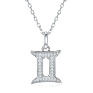 RENSINO Zhuerrui New Popular 925 Sterling Silver Wedding Necklace Moissanite Necklace Exquisite Luxury Necklace P14591